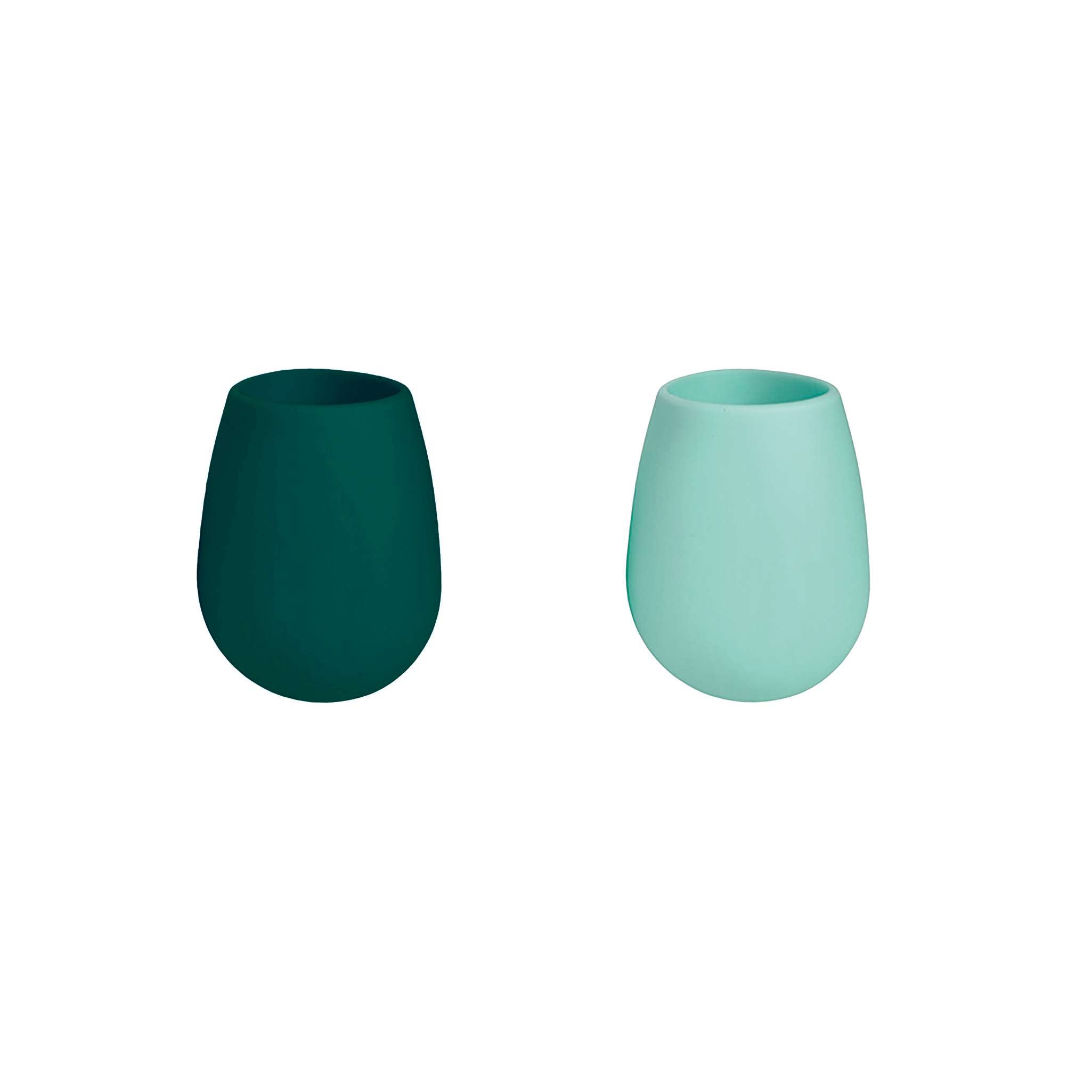 PORTER GREEN – FEGG 350ML SILICONE WATER GLASSES - MIST & INK
